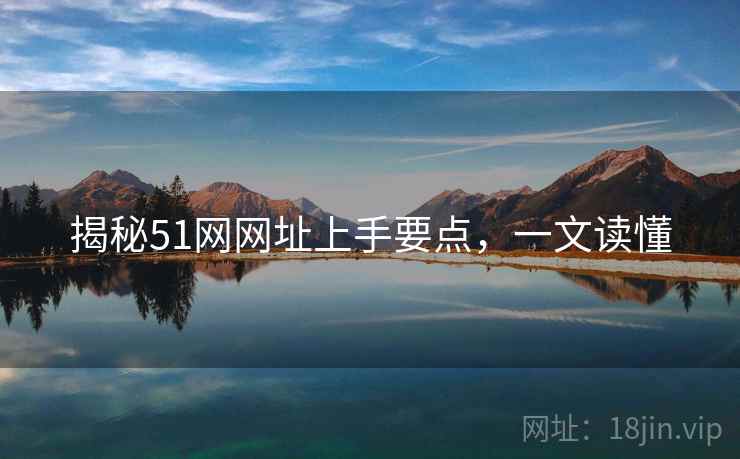 揭秘51网网址上手要点，一文读懂