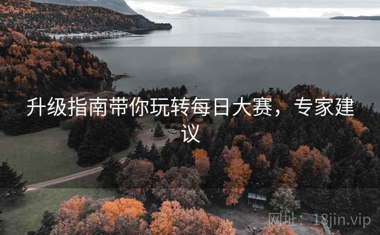 升级指南带你玩转每日大赛，专家建议